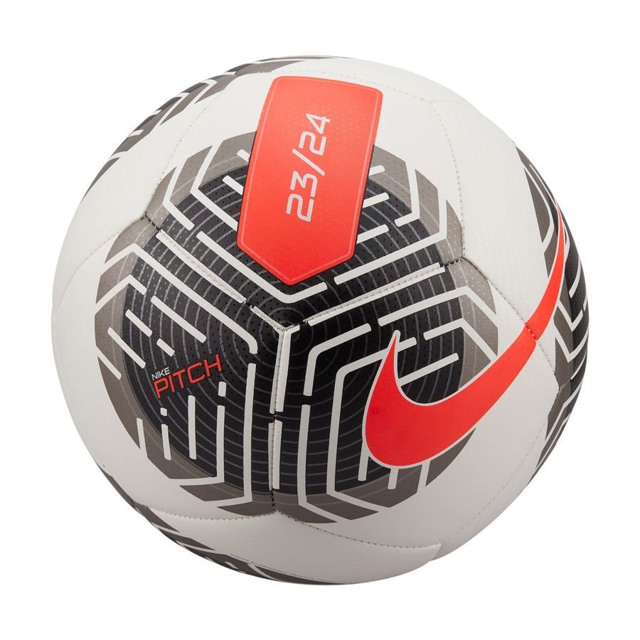 Nike Fotboll Pitch - Vit/Svart/Röd