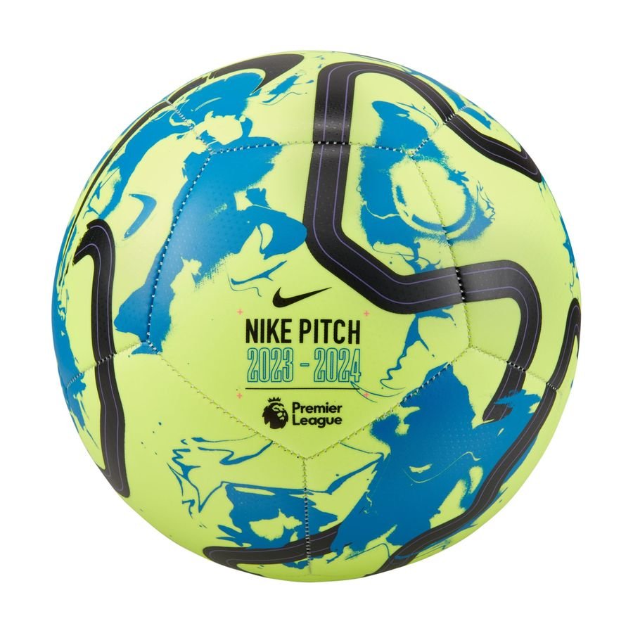 Nike Fotboll Pitch Premier League - Neon/Blå/Svart