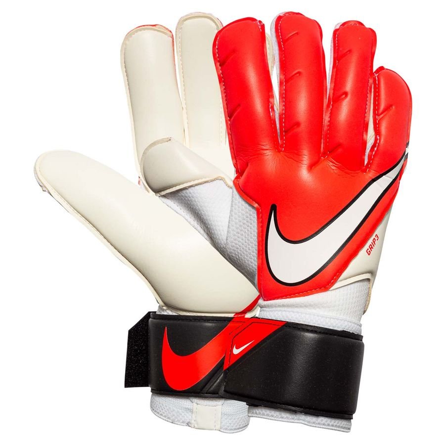 Nike Keepershandschoenen Grip 3 Ready - Rood/Zwart/Wit