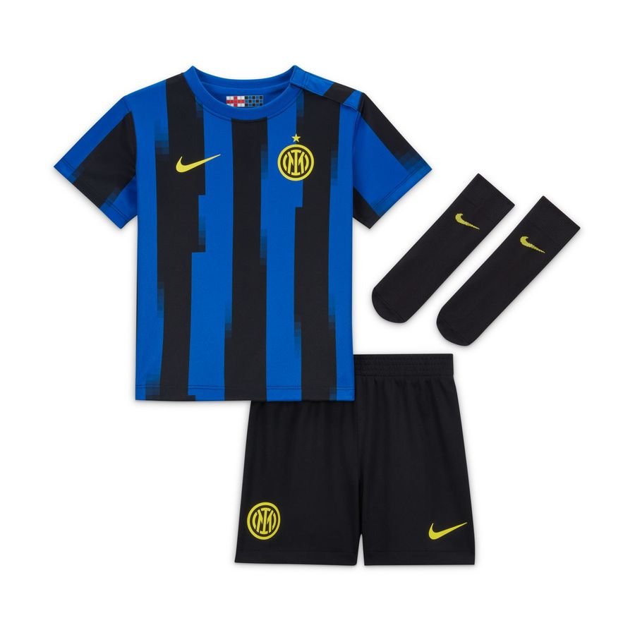 Inter Hjemmebanetrøje 2023/24 Baby-Kit Børn