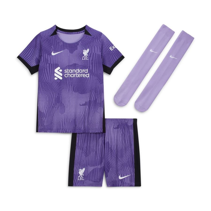 Liverpool 3. Trøje 2023/24 Mini-Kit Børn