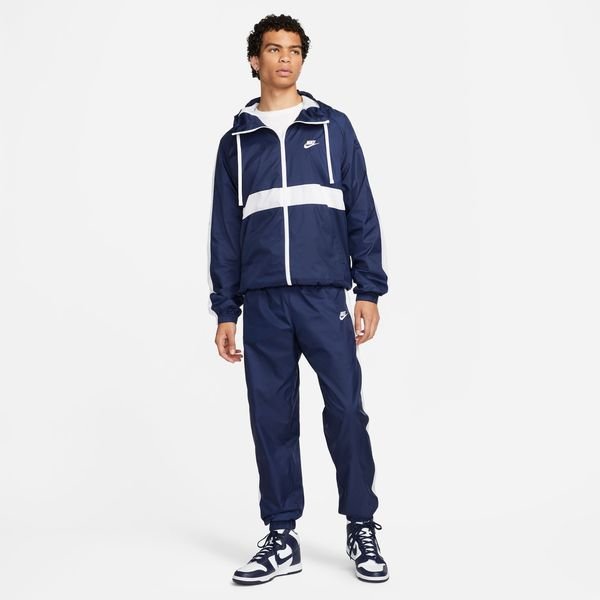 Nike Tracksuit NSW Club Woven Navy/White - Midnight