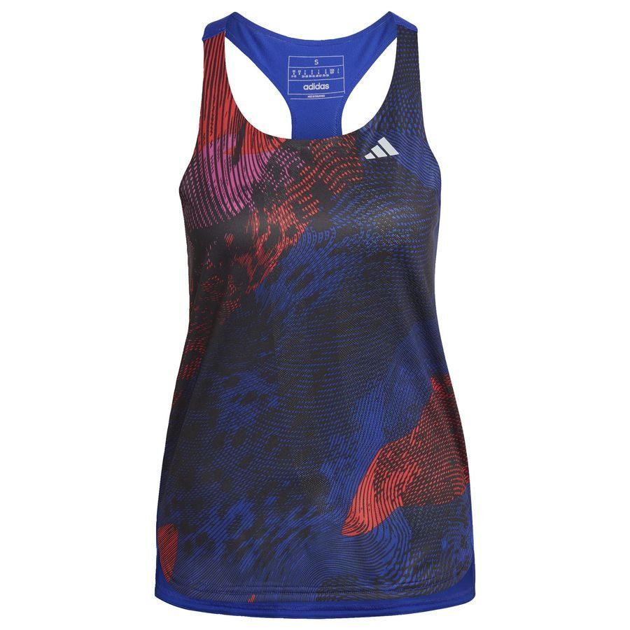Adizero Running tanktop Blå thumbnail