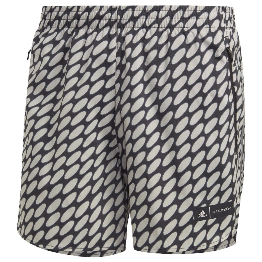 adidas x Marimekko Run Icons 3-Stripes shorts Brun thumbnail
