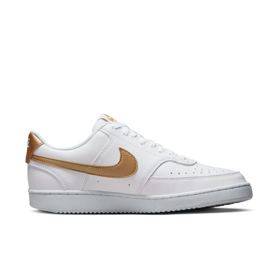 Nike Sneakers Court Vision Low Next Nature - Wit/Goud Dames