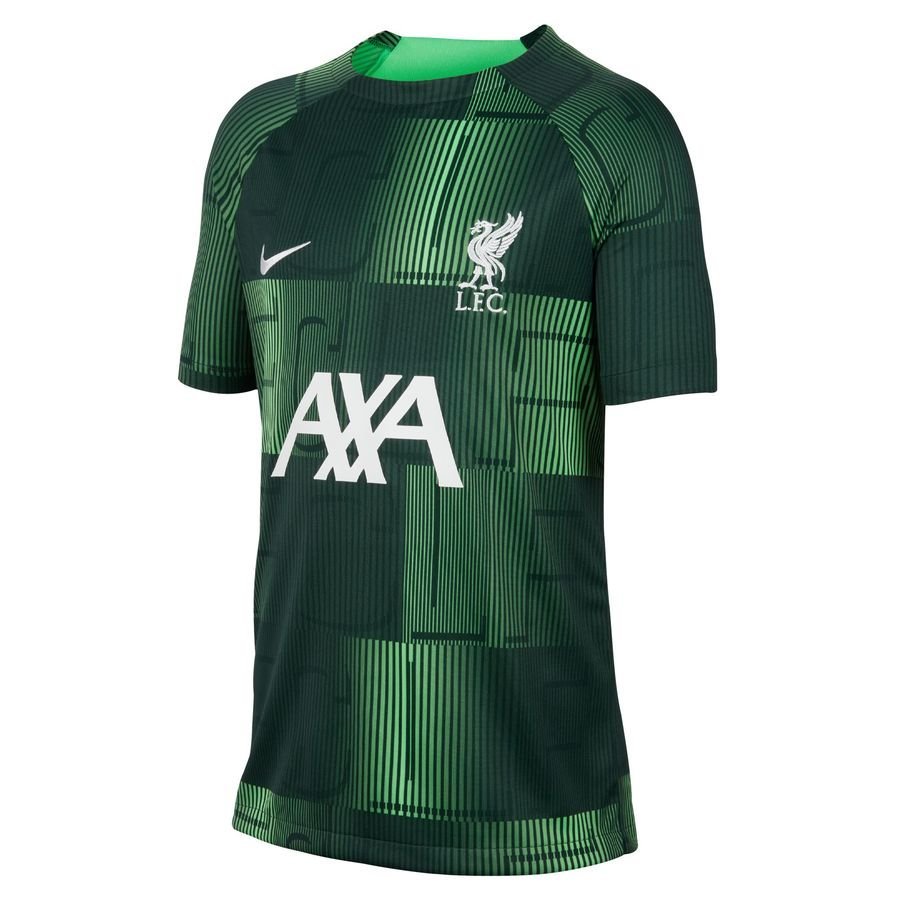 Liverpool Trænings T-Shirt Dri-FIT Pre Match - Grøn/Poison Green/Hvid