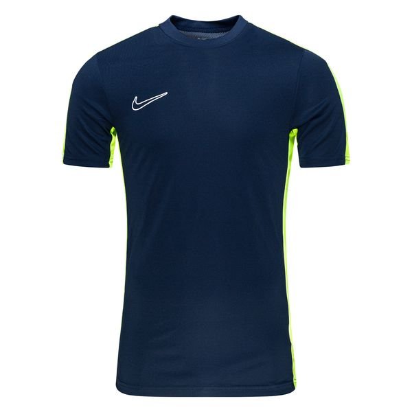 Nike Trenings T-Skjorte Dri-FIT Academy 23 - Navy/Neon | www ...