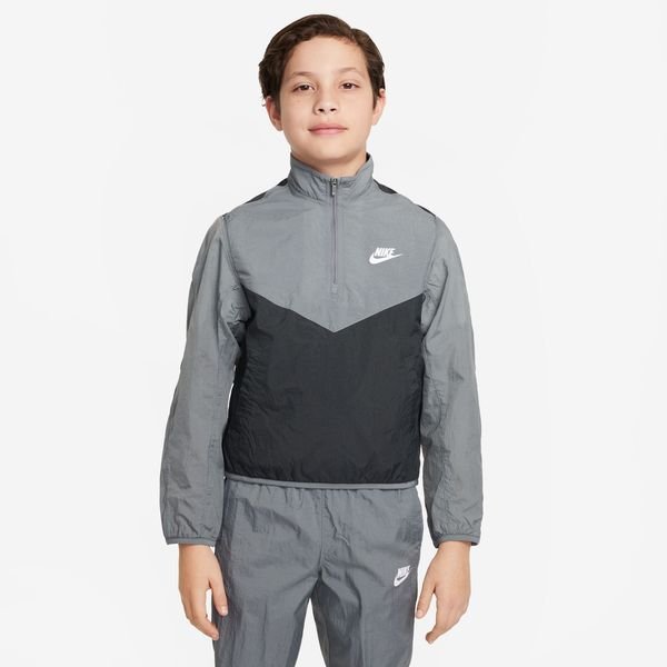 Nike Trainingsanzug NSW - Grau/Weiß Smoke Kinder