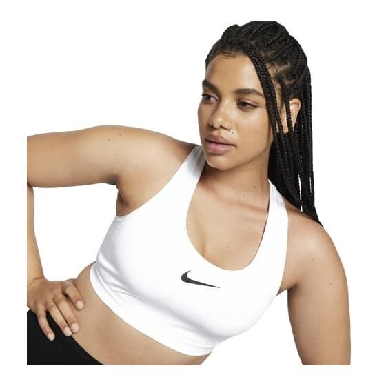 Nike Swoosh High Support Women's No WHITE/WHITE/BLACK