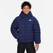Nike Winter Jacket NSW Navy/White synthetic-fill - Kids Midnight