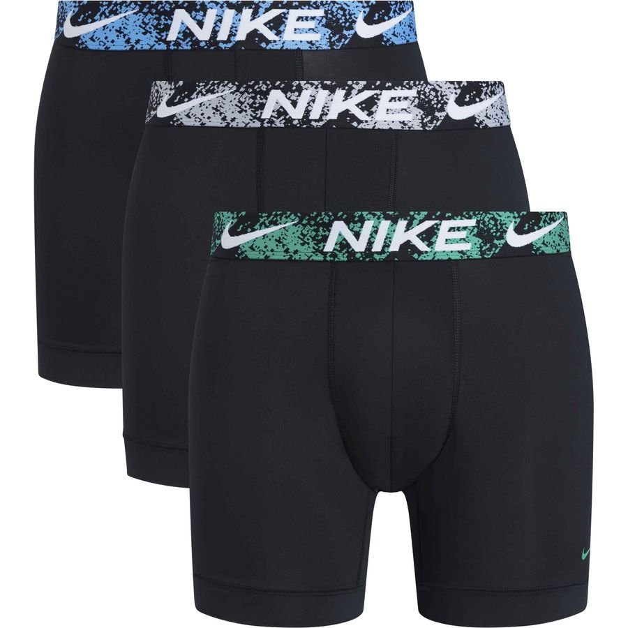 Nike Boxershorts 3-Pak - Sort/Grøn/Blå/Grå thumbnail
