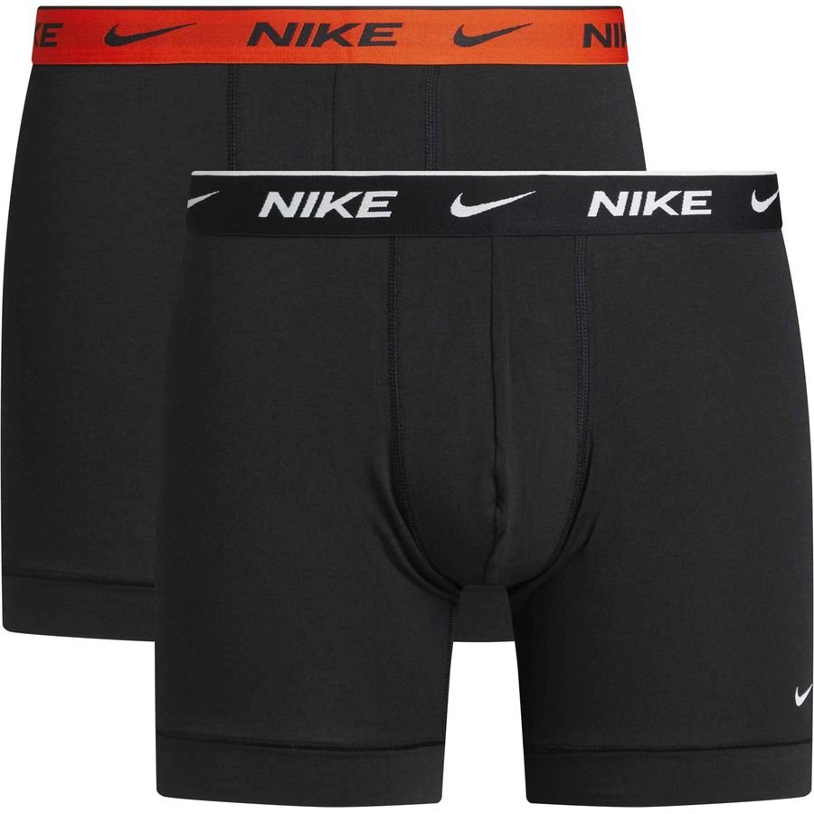 Nike Boxershorts 2-Pak - Sort/Orange