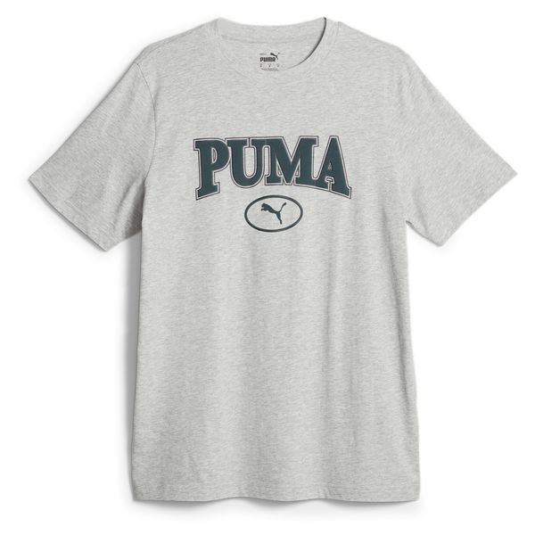 Squad Light - T-Shirt Heather PUMA Grey