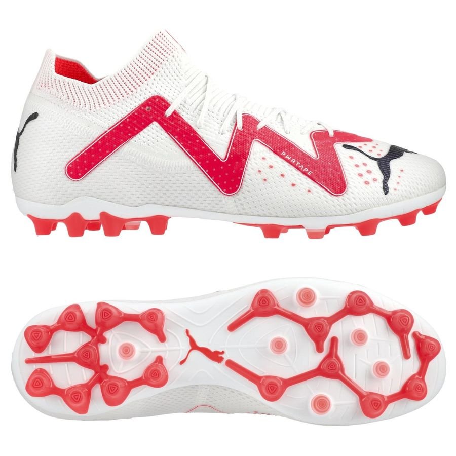 PUMA Future Ultimate MG Breakthrough - Wit/Zwart/Fire Orchid