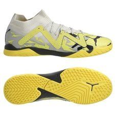 Chaussures de Futsal Noir/Orange Homme Puma Pressing II