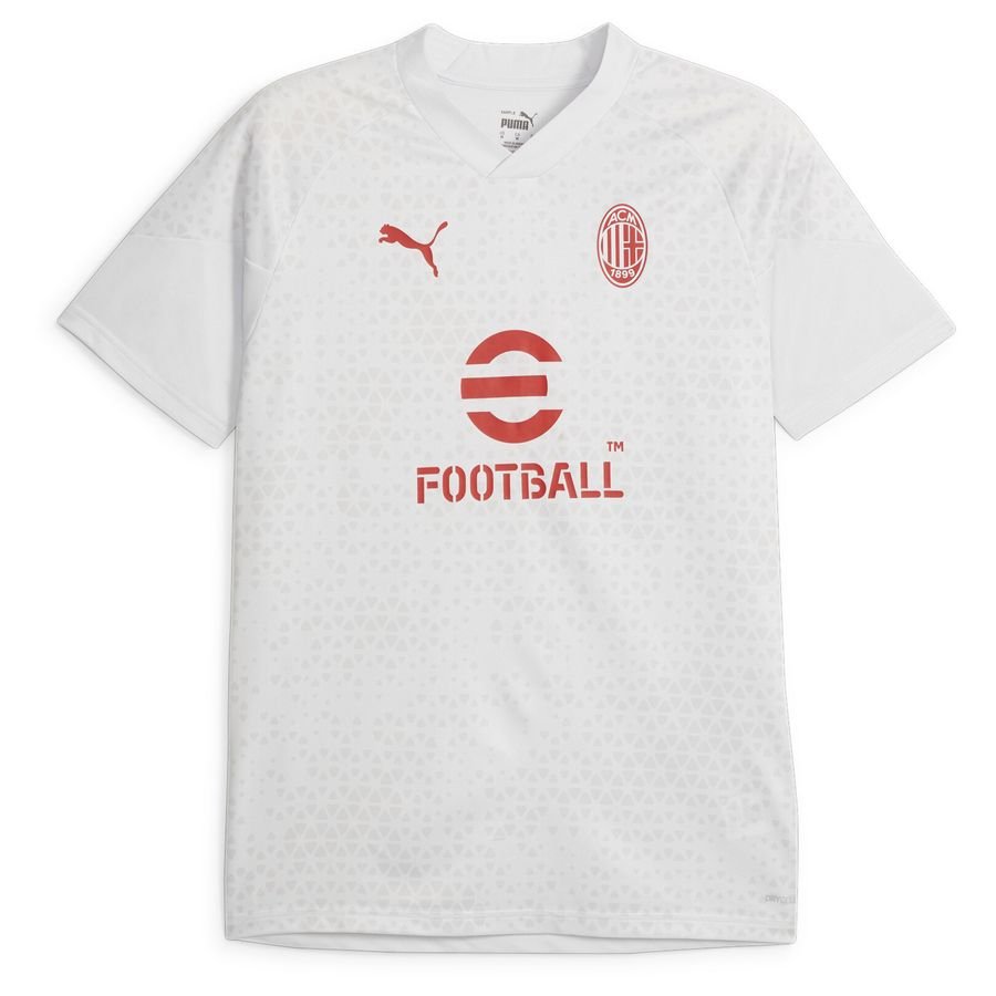 Milan Tränings T-Shirt - Grå/Röd