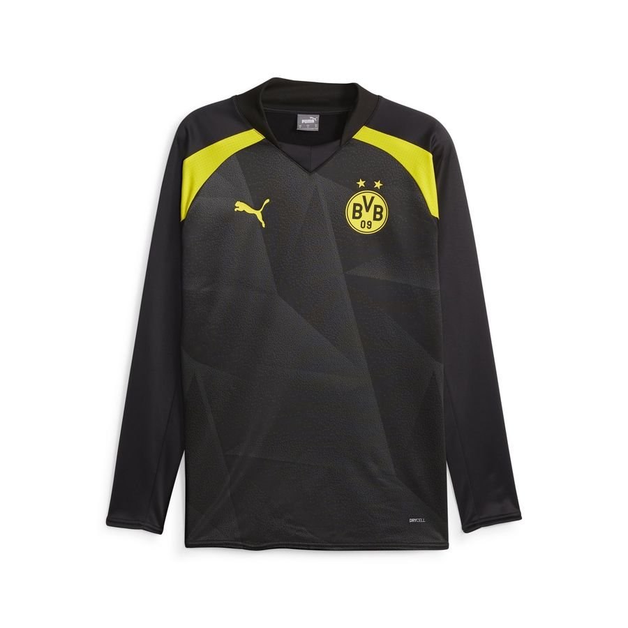 Dortmund Sweatshirt Pre Match - Svart/Gul Långärmad