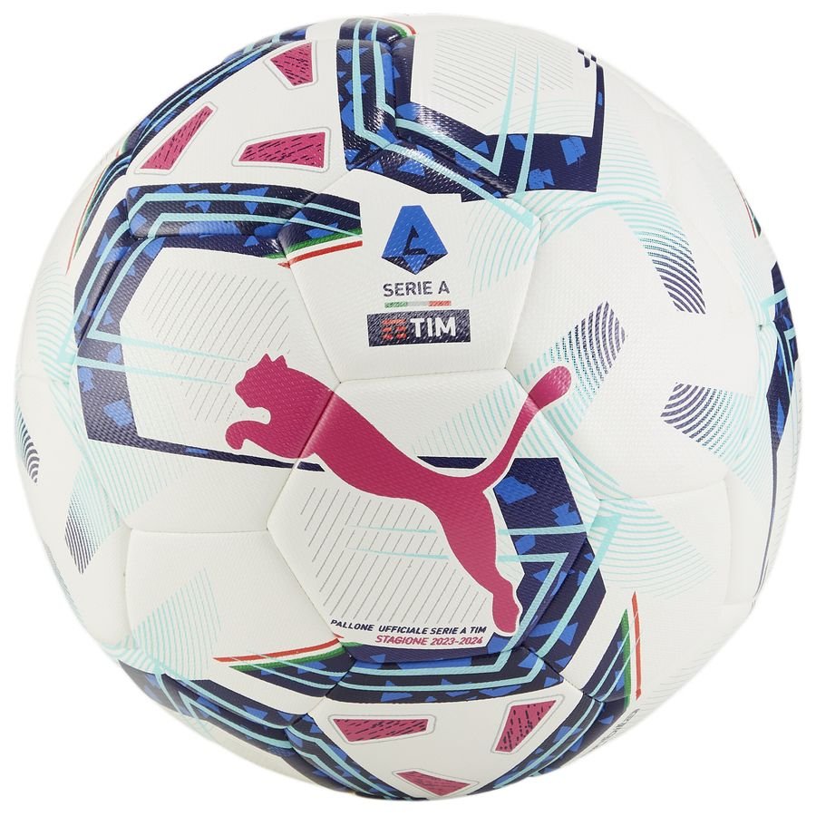 PUMA Fodbold Serie A Orbita Hybrid - Hvid/Blå/Pink thumbnail