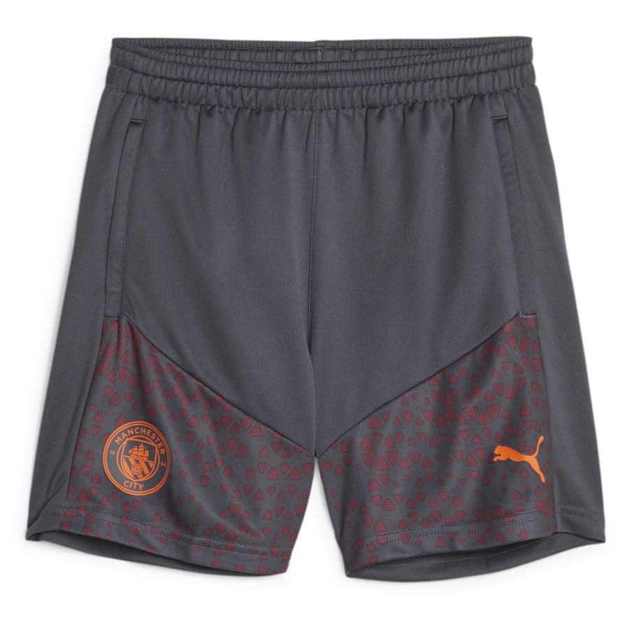 Manchester City Shorts - Grå/Orange Barn
