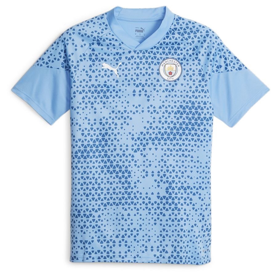 Manchester City Trænings T-Shirt - Blå thumbnail