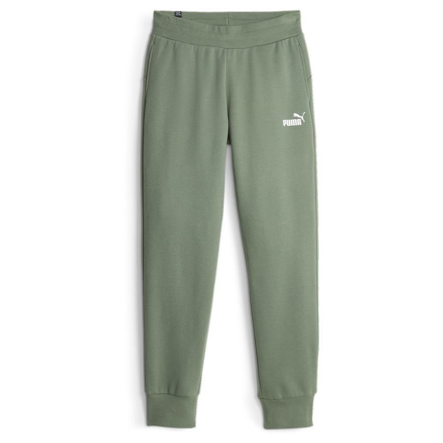 PUMA Green Sweatpants Essentials - Fleece Women