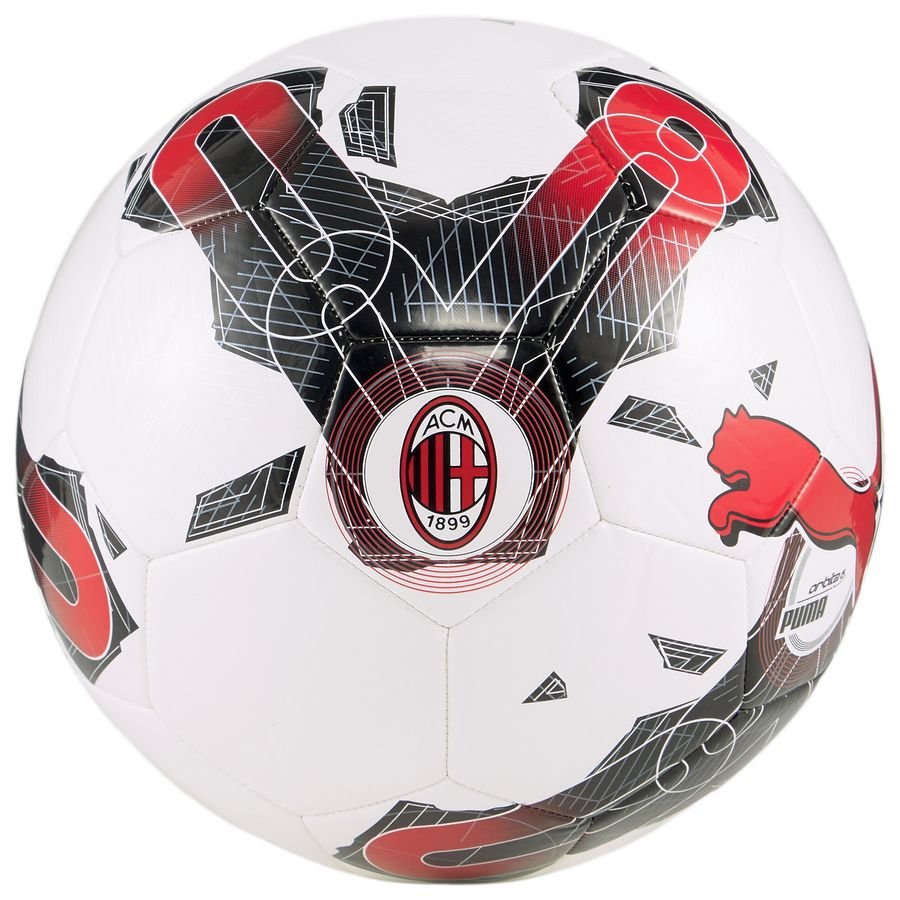 Milan Fodbold Orbita 6 MS - Hvid/Rød/Sort thumbnail