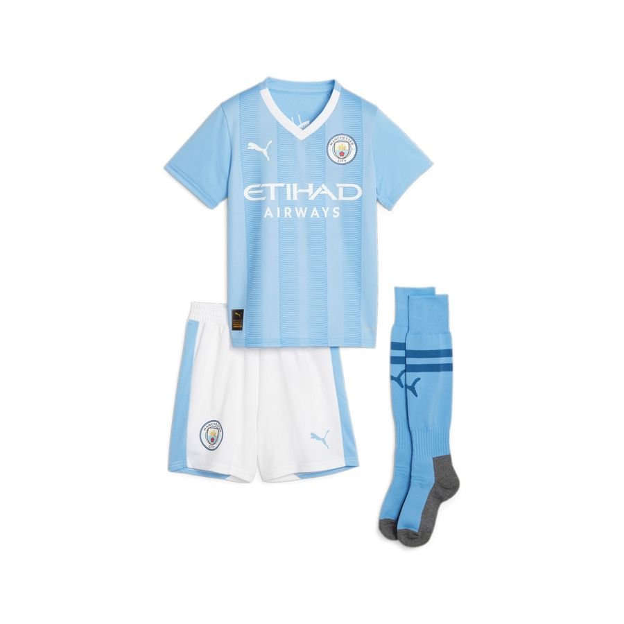 Manchester City Hemmatröja 2023/24 Mini-Kit Barn