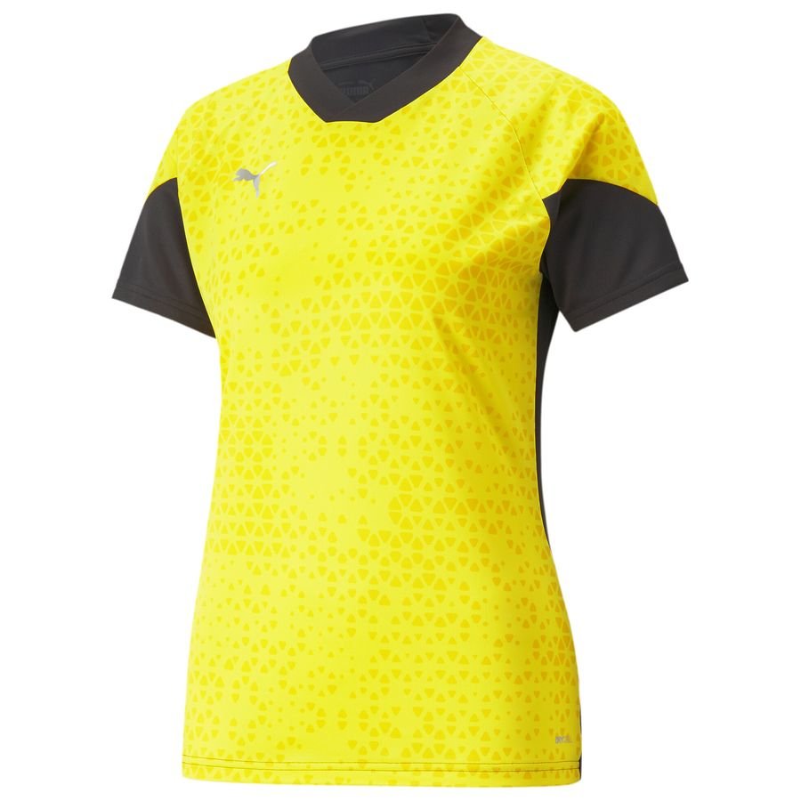 teamCUP Training Jersey Wmn Cyber Yellow-PUMA Black thumbnail