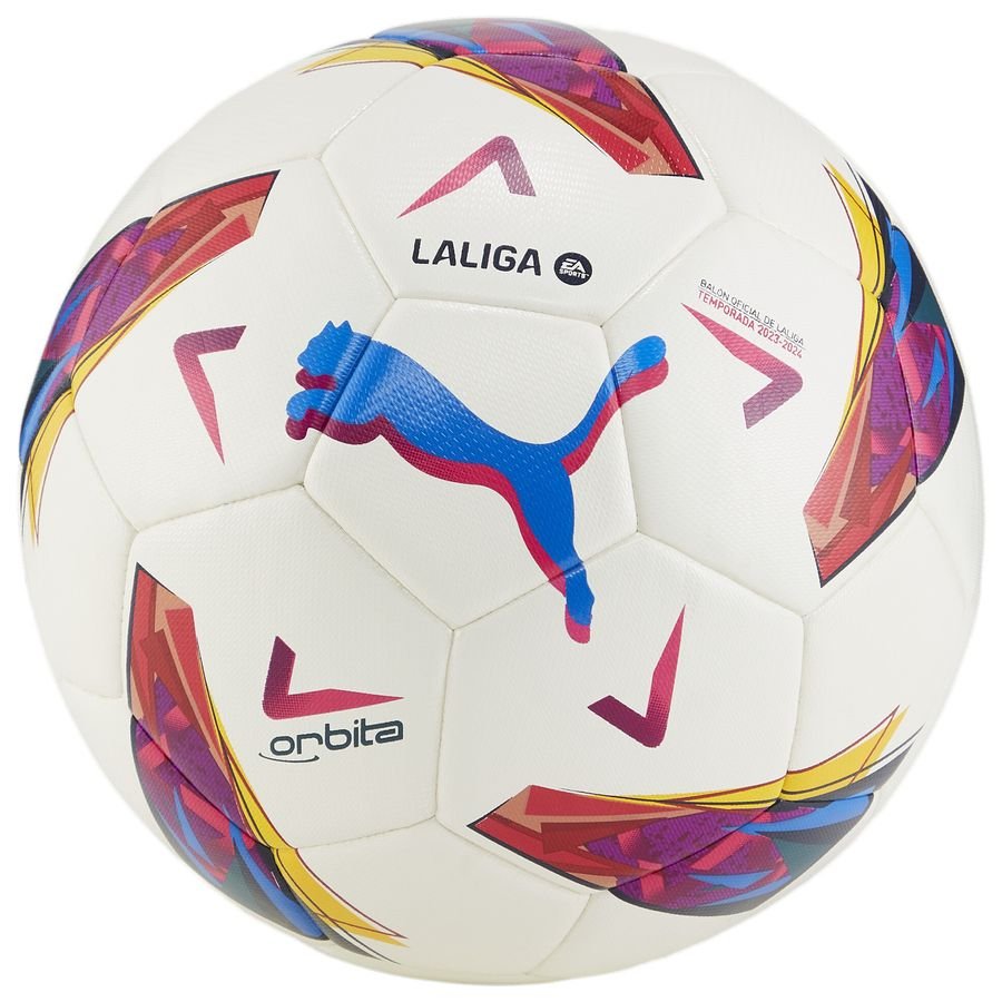 PUMA Fotboll La Liga Orbita Hybrid - Vit/Multicolor