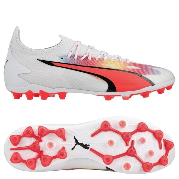 PUMA Ultra Ultimate MG Breakthrough - White/Black/Fire Orchid | www ...