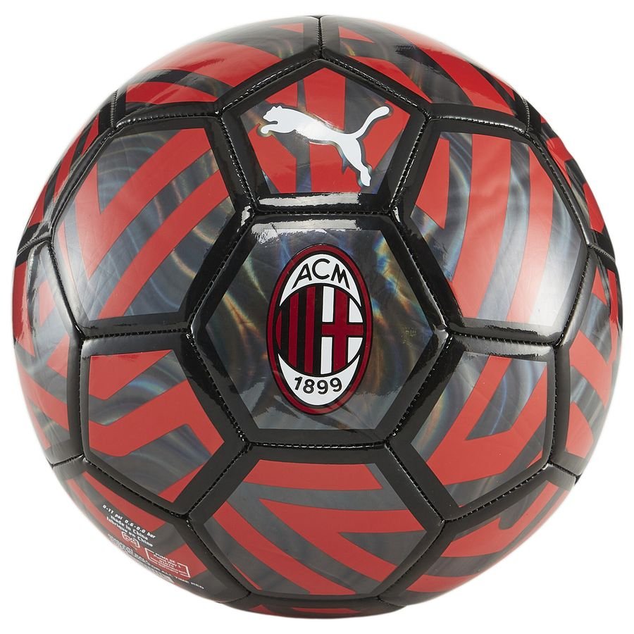 Milan Fotboll Fan - Svart/Röd