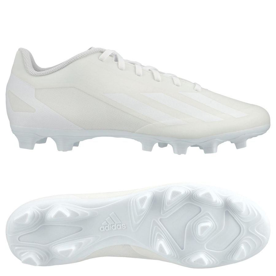 adidas X Crazyfast .4 FxG Pearlized - Footwear White | www ...