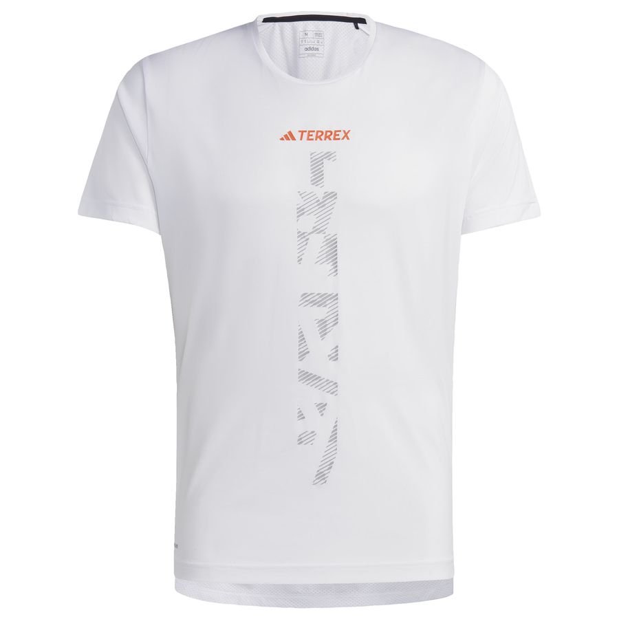 adidas Løbe T-Shirt Terrex Agravic Trail - Hvid thumbnail