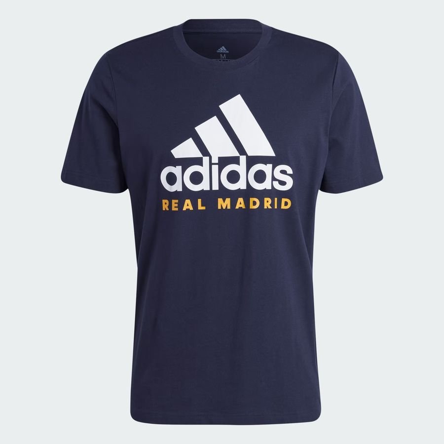 Real Madrid T-Shirt DNA Graphic - Navy