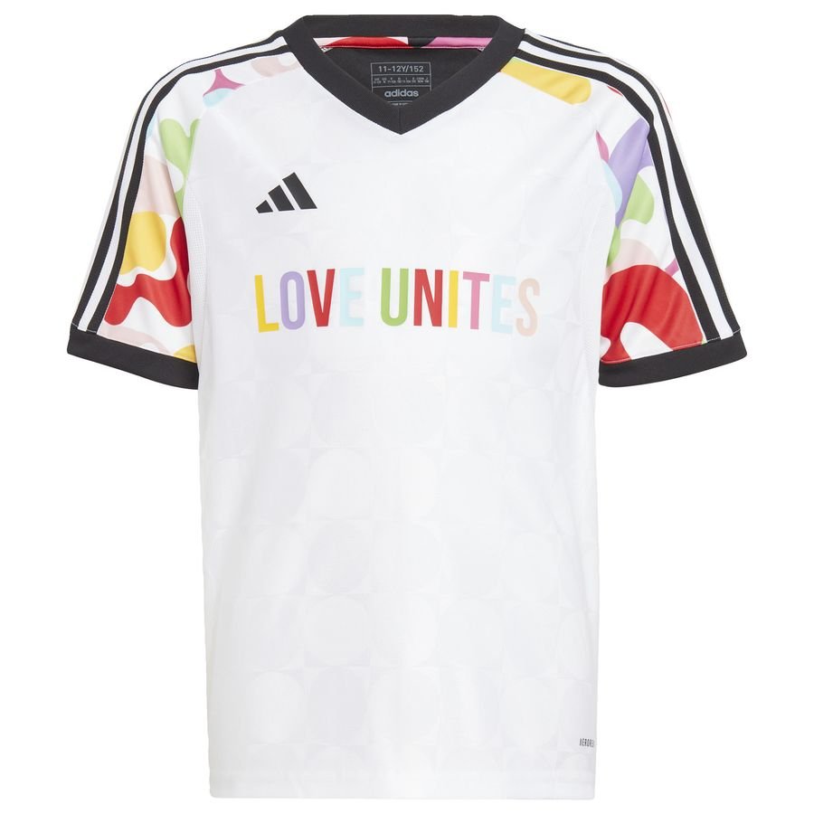 adidas Trænings T-Shirt Tiro Pride - Hvid/Multicolor Børn