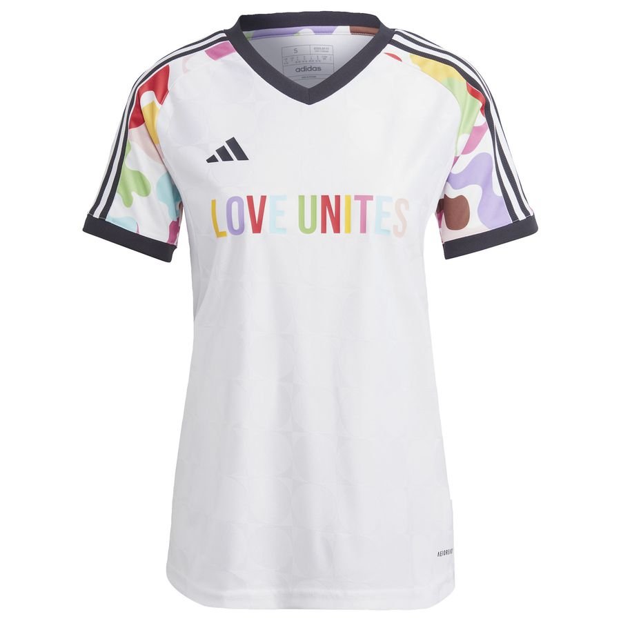 adidas Trænings T-Shirt Tiro Pride - Hvid/Multicolor Kvinde