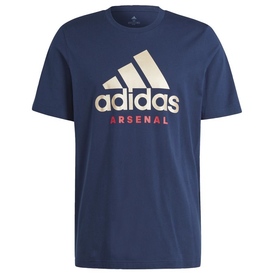 Arsenal T-Shirt DNA Graphic - Navy
