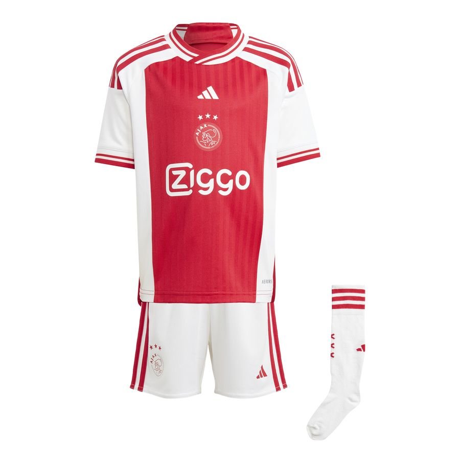 Ajax Hjemmebanetrøje 2023/24 Mini-Kit Børn