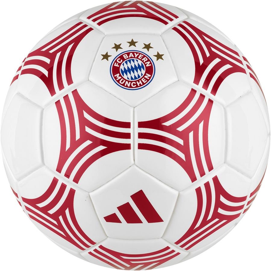 Bayern München Fodbold Mini Hjemmebane - Hvid/Rød thumbnail