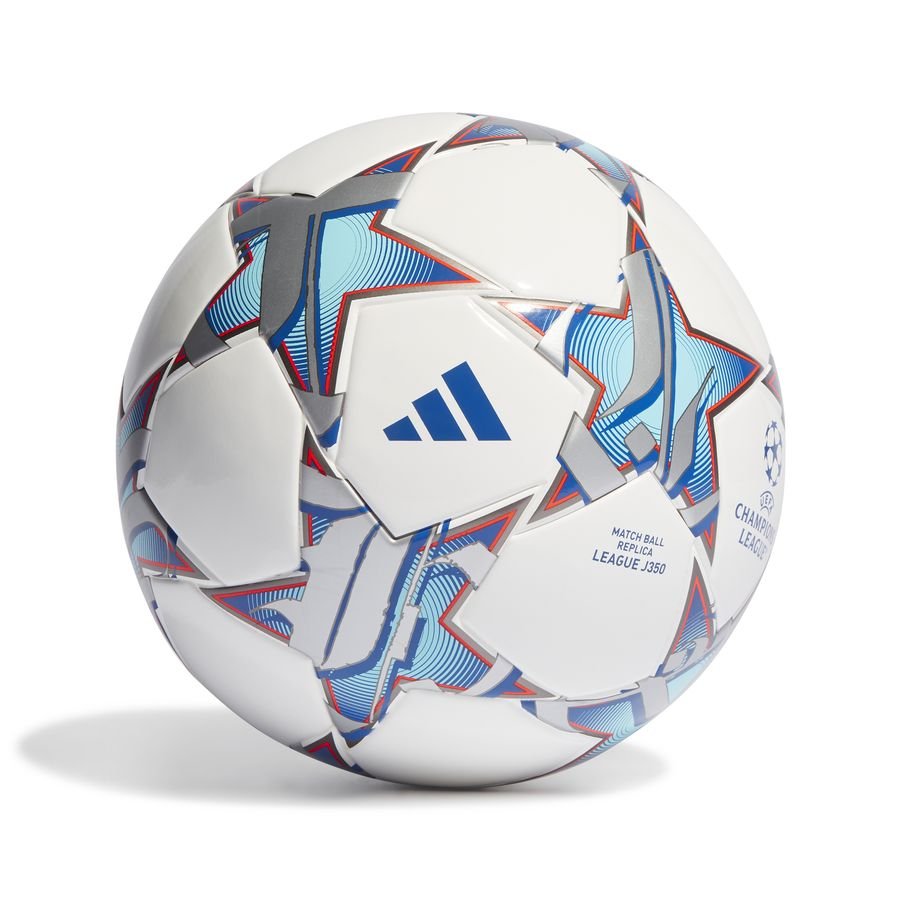 adidas Fodbold League J350 Champions League 2023/24 - Hvid/Sølv/Blå thumbnail