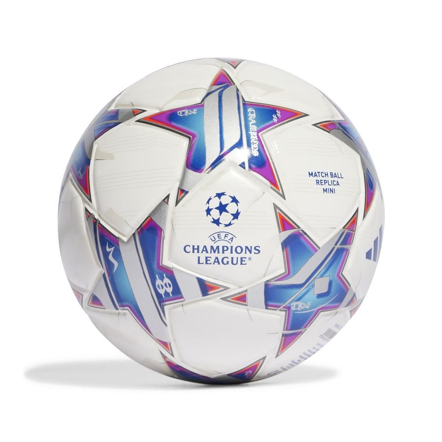 adidas Fotboll Champions League 2023/24 Mini - Vit/Silver/Blå