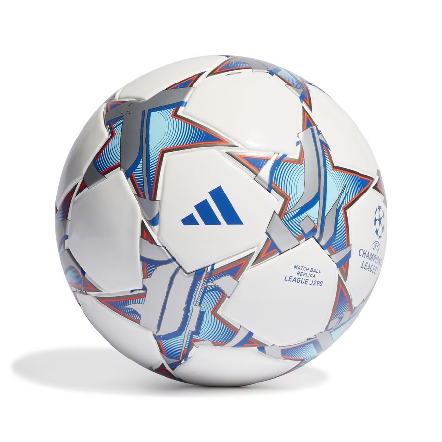 adidas Fodbold League J290 Champions League 2023/24 - Hvid/Sølv/Blå thumbnail