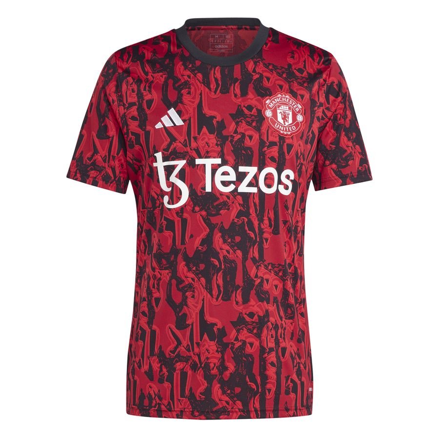 Manchester United Tränings T-Shirt Pre Match - Röd/Svart