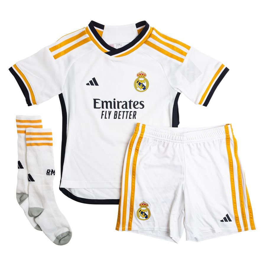 Real Madrid Hjemmebanetrøje 2023/24 Mini-Kit Børn thumbnail