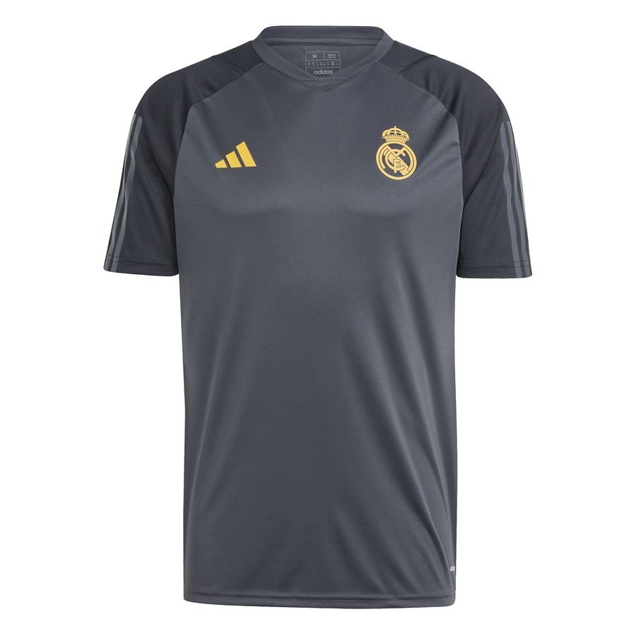 Real Madrid Trænings T-Shirt Tiro 23 EU - Grå thumbnail