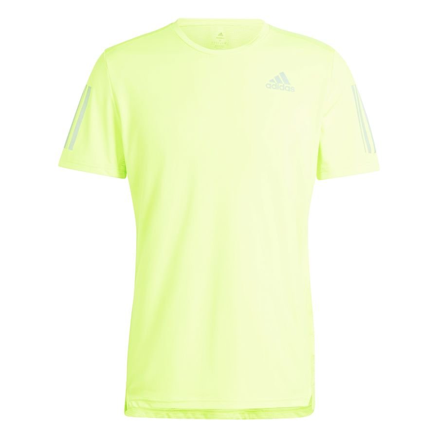 adidas Løbe T-Shirt Own The Run - Neon/Sølv