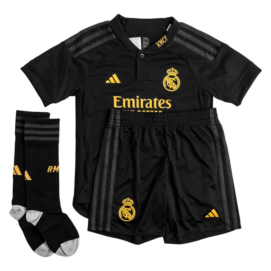 Real Madrid 3. Trøje 2023/24 Mini-Kit Børn
