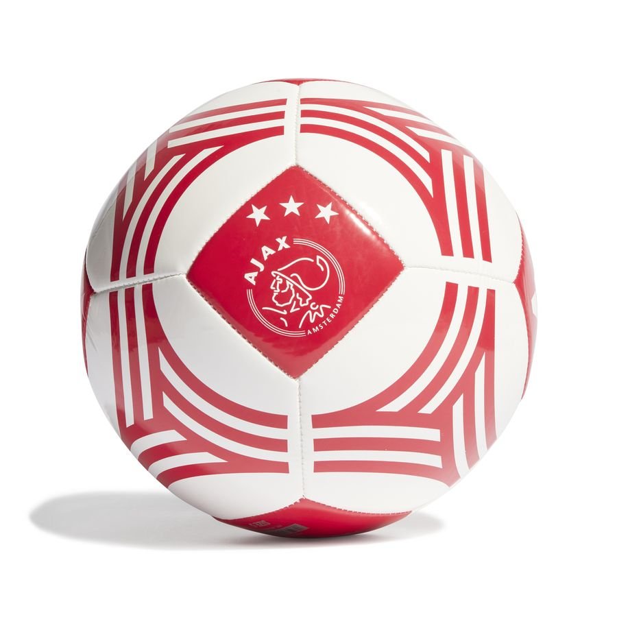 Ajax Fodbold Club Hjemmebane - Hvid/Rød thumbnail