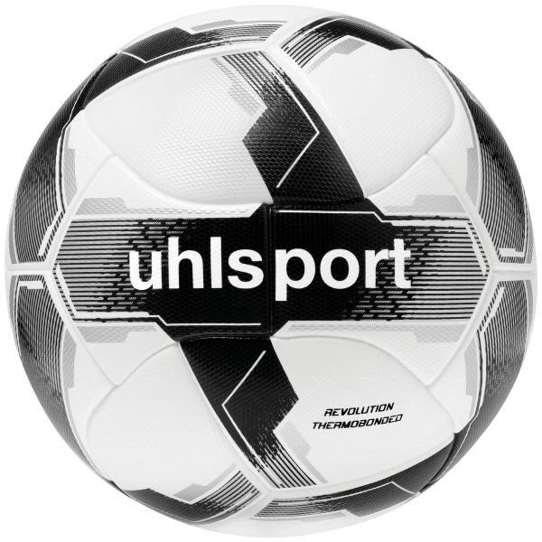 Uhlsport Fotboll Revolution Thermobonded - Vit/Svart/Silver