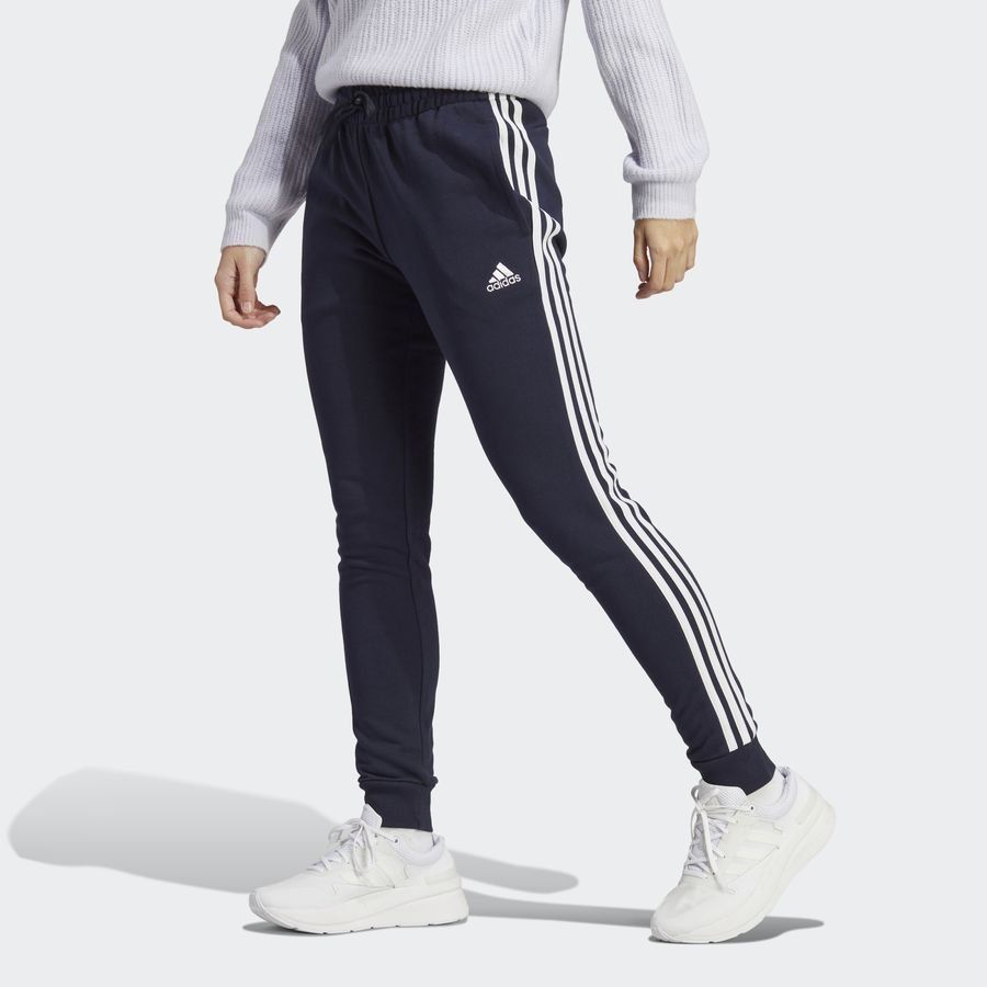 Adidas Essentials 3 Stripes French Terry Cuffed Broek